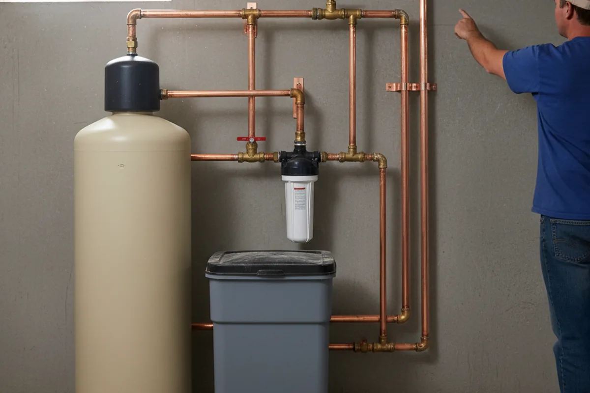 Whole-house water treatment system installed in Nelson
